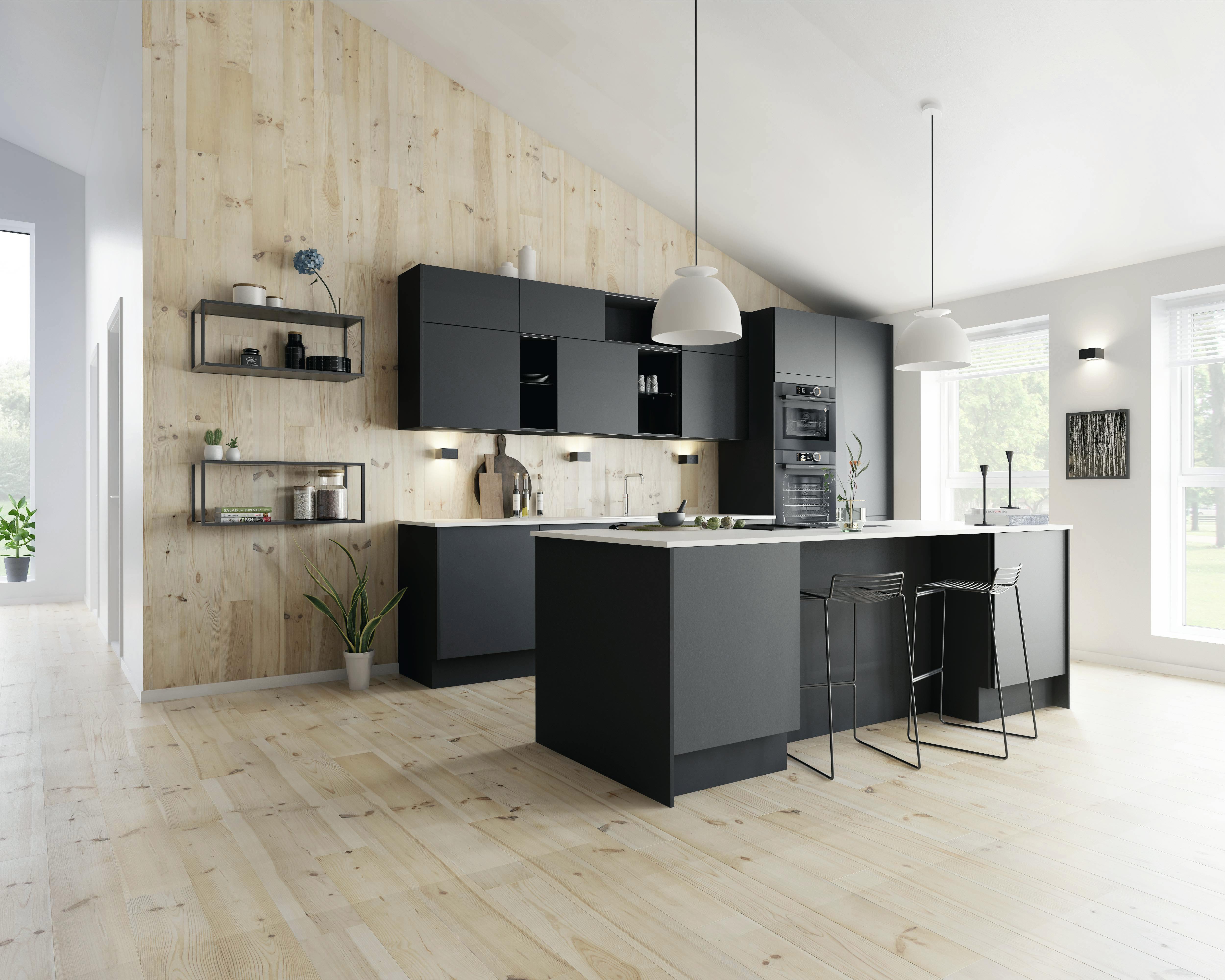 sort kjøkken fra designa 