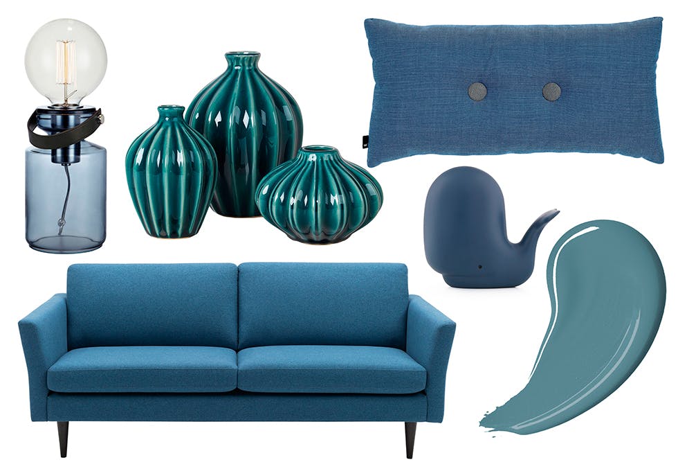 Gode interiørkjøp i blått