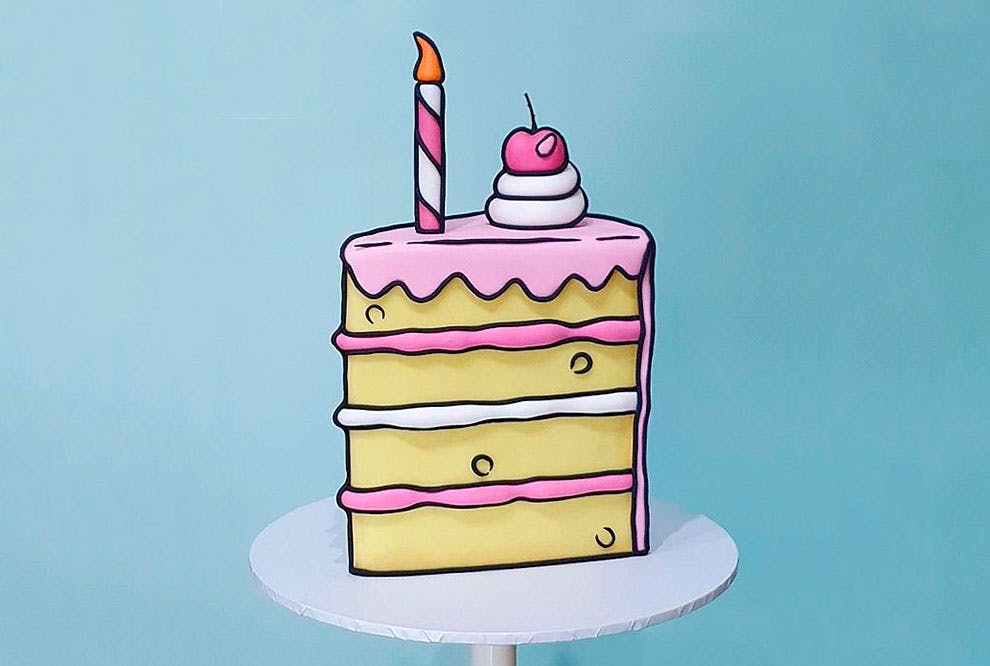 Comic cake tegneseriekake 