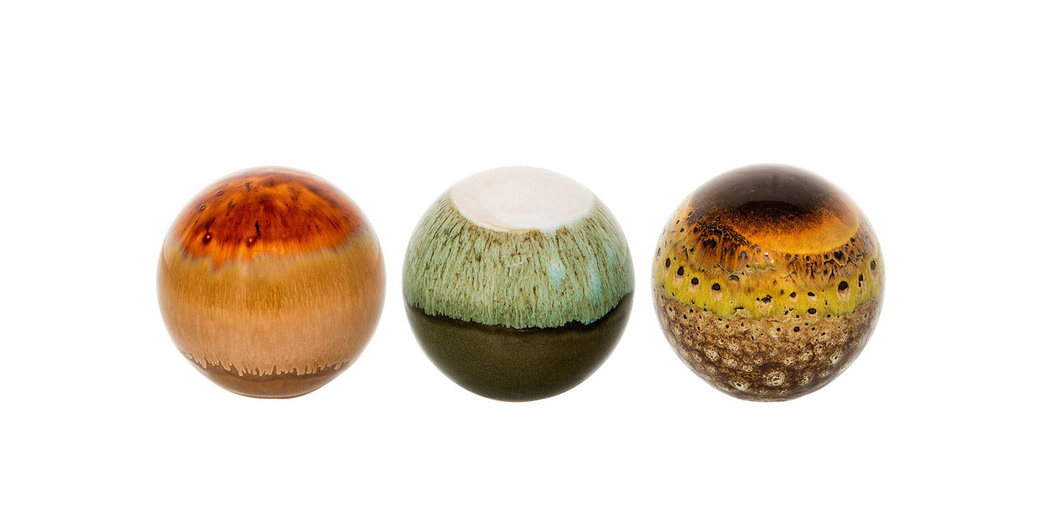 Julegavetips, keramikk-kuler