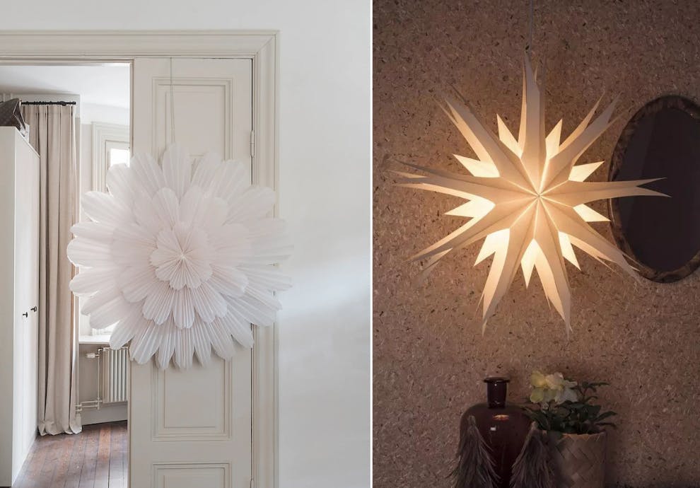 adventsstjerner papirstjerne