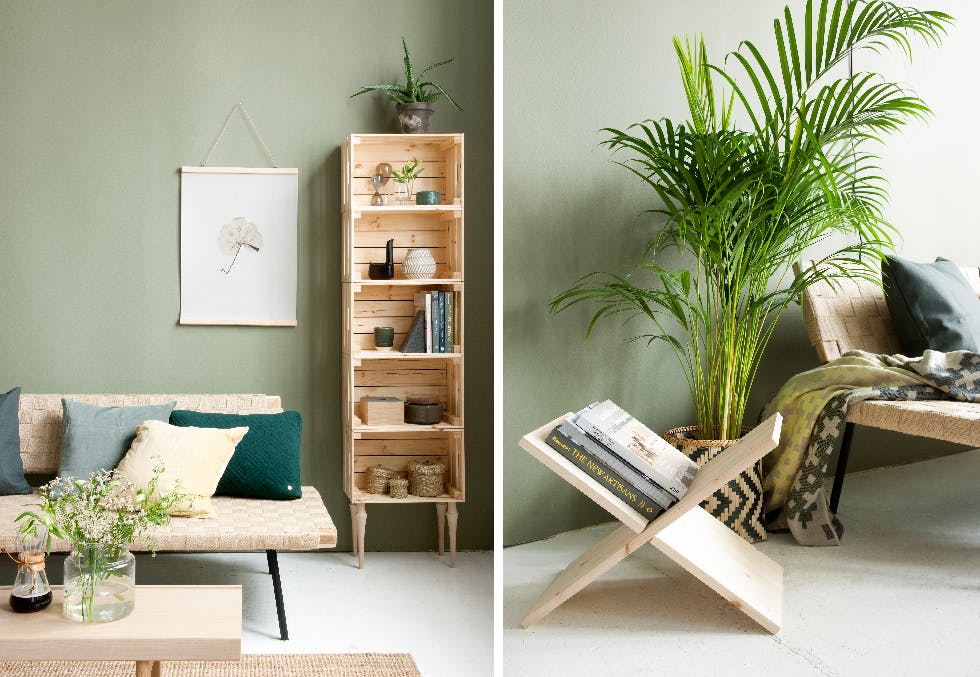 DIY – 4 nye ideer til trendy interiør du kan lage selv i lyst tre. 