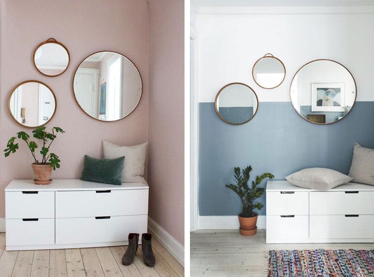 farvesammensætninger i entré