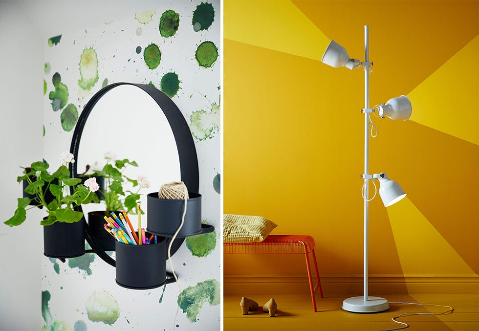 nyheter fra ikea hektor lampe og sällskap-speil 