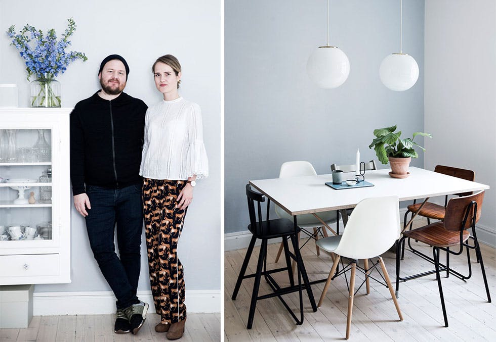 bruktfunn og Ikea møbler