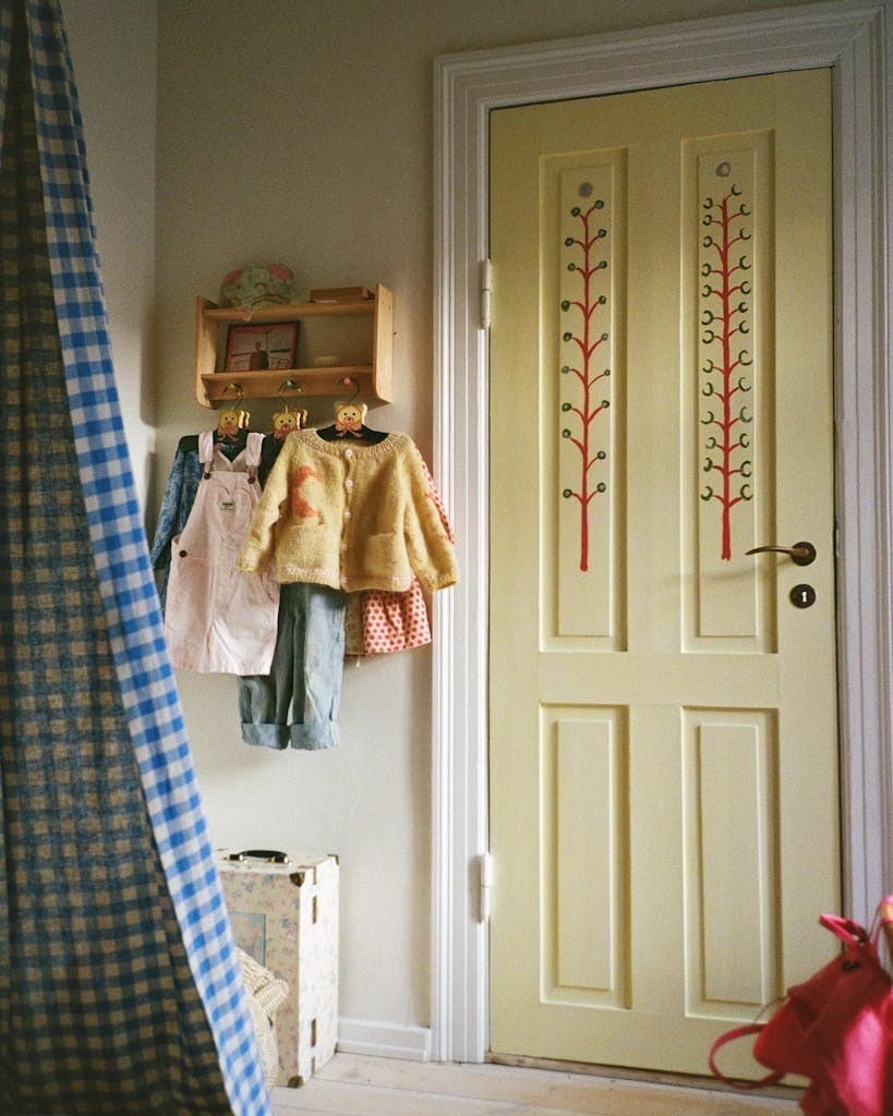 Malt dør på barnerommet