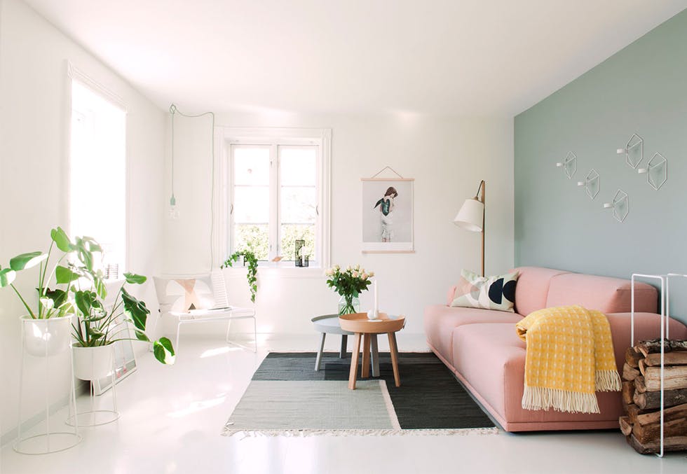 Oppussingsobjektet har fått en stram, men samtidig leken stil. 