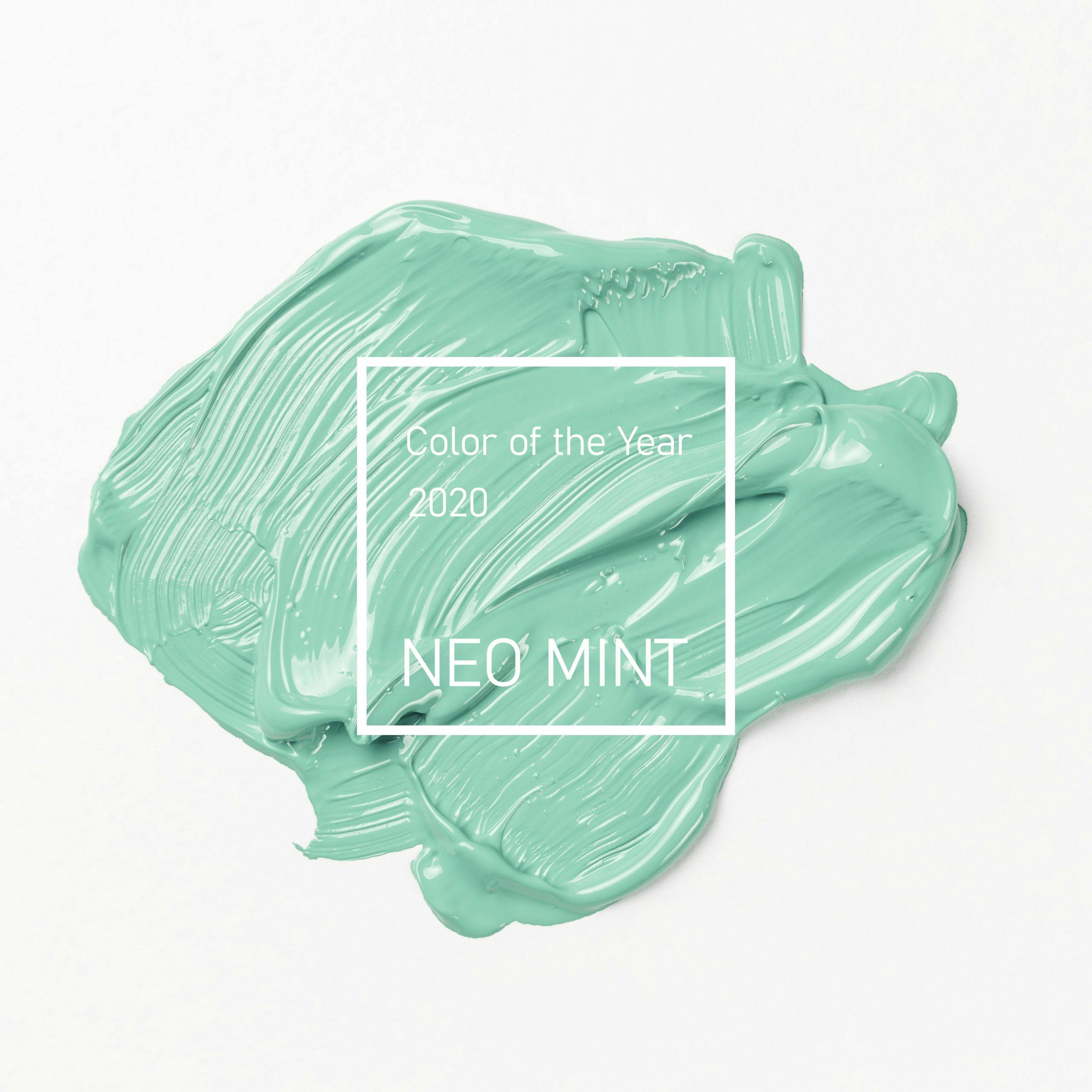 årets farge 2020 er neo mint 