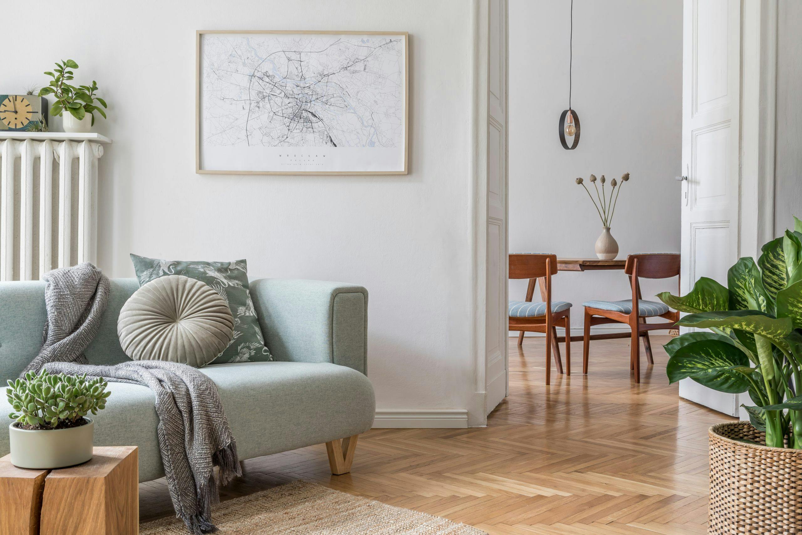 innredning av stort rom