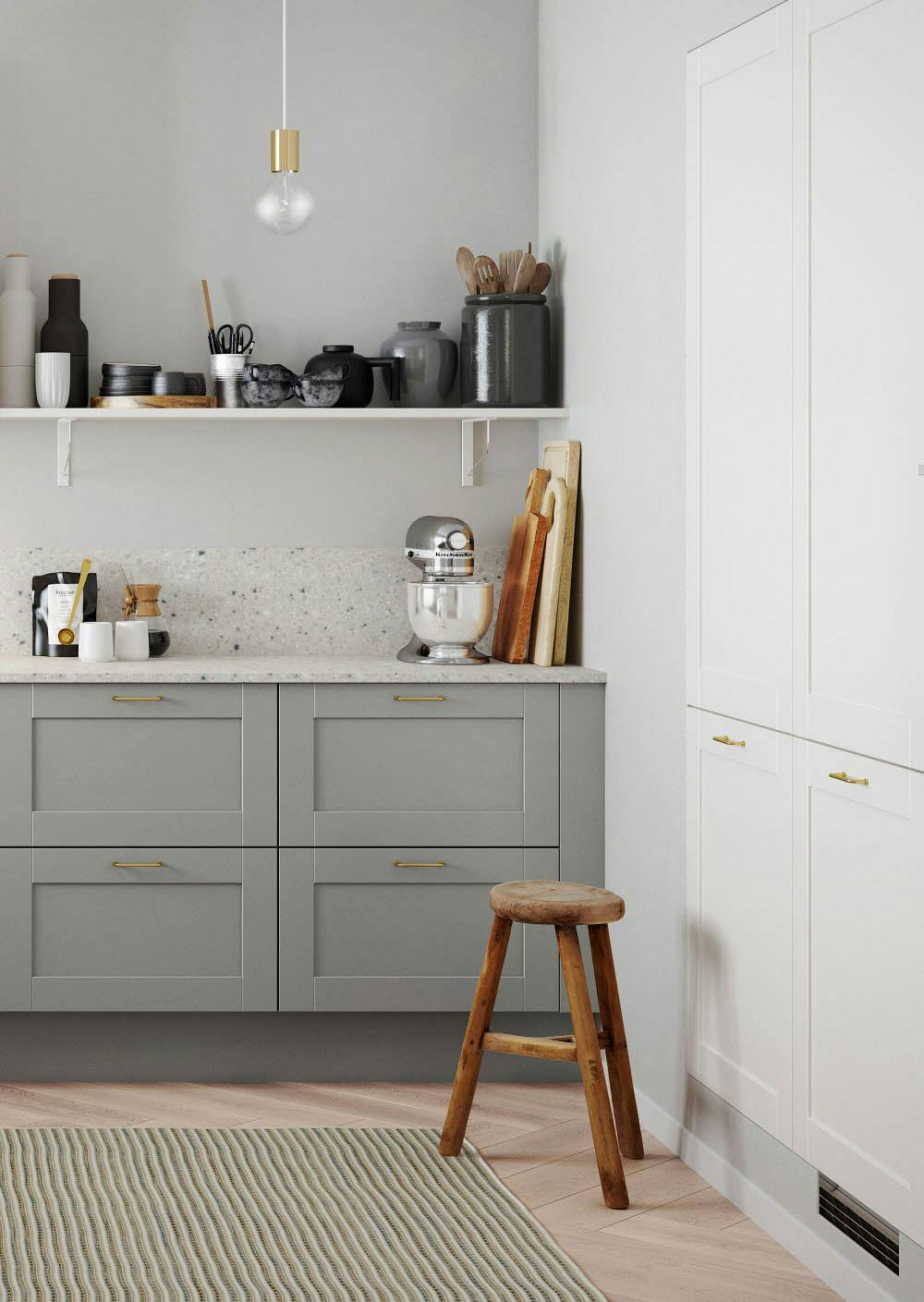Praktisk og fin hth kjøkken