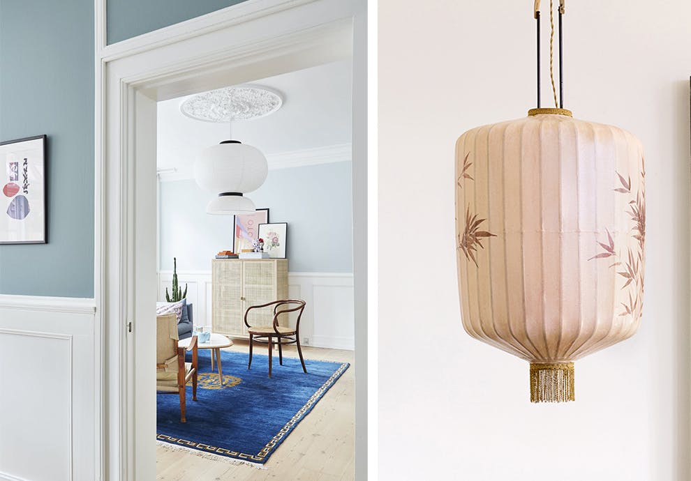 Lamper lanterner rispapir