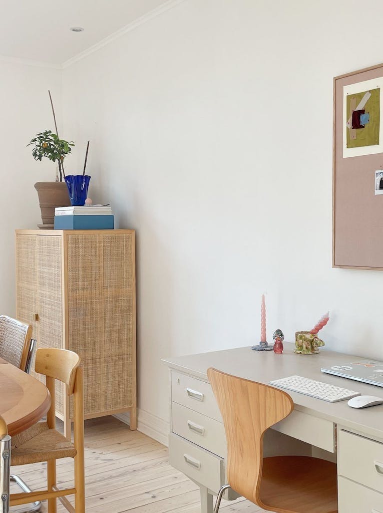 Sabina Zink hjemmekontor