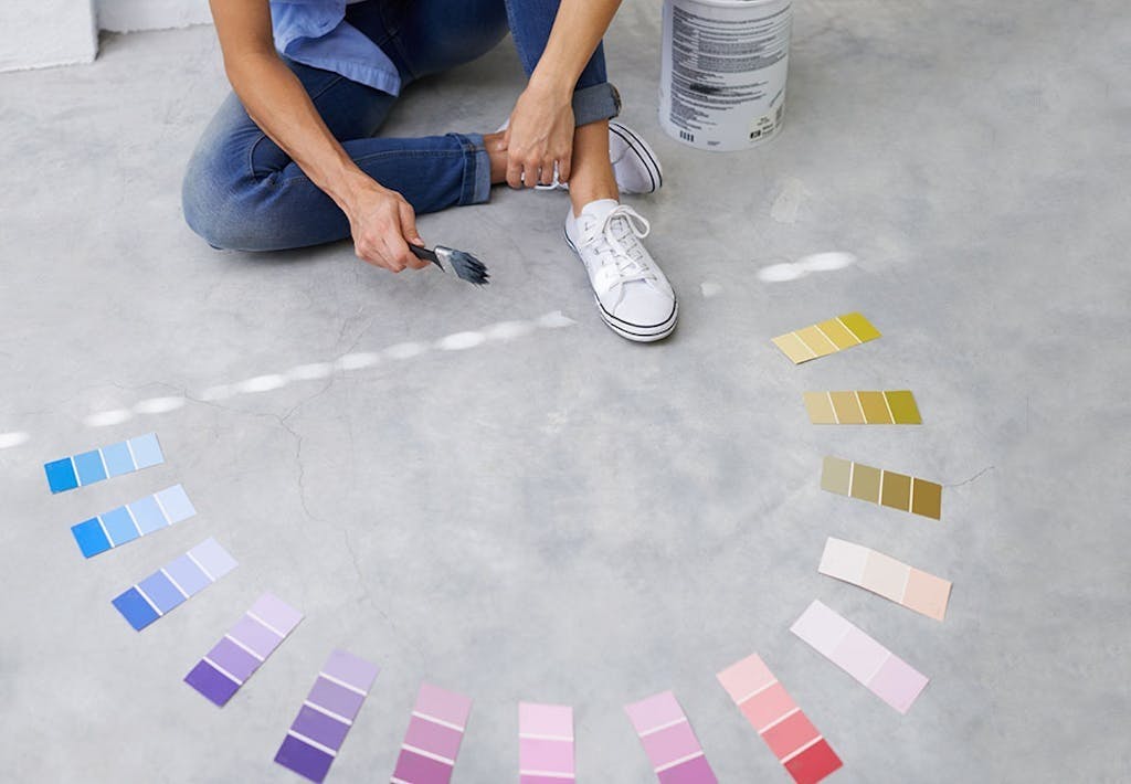 hvordan sette sammen farger