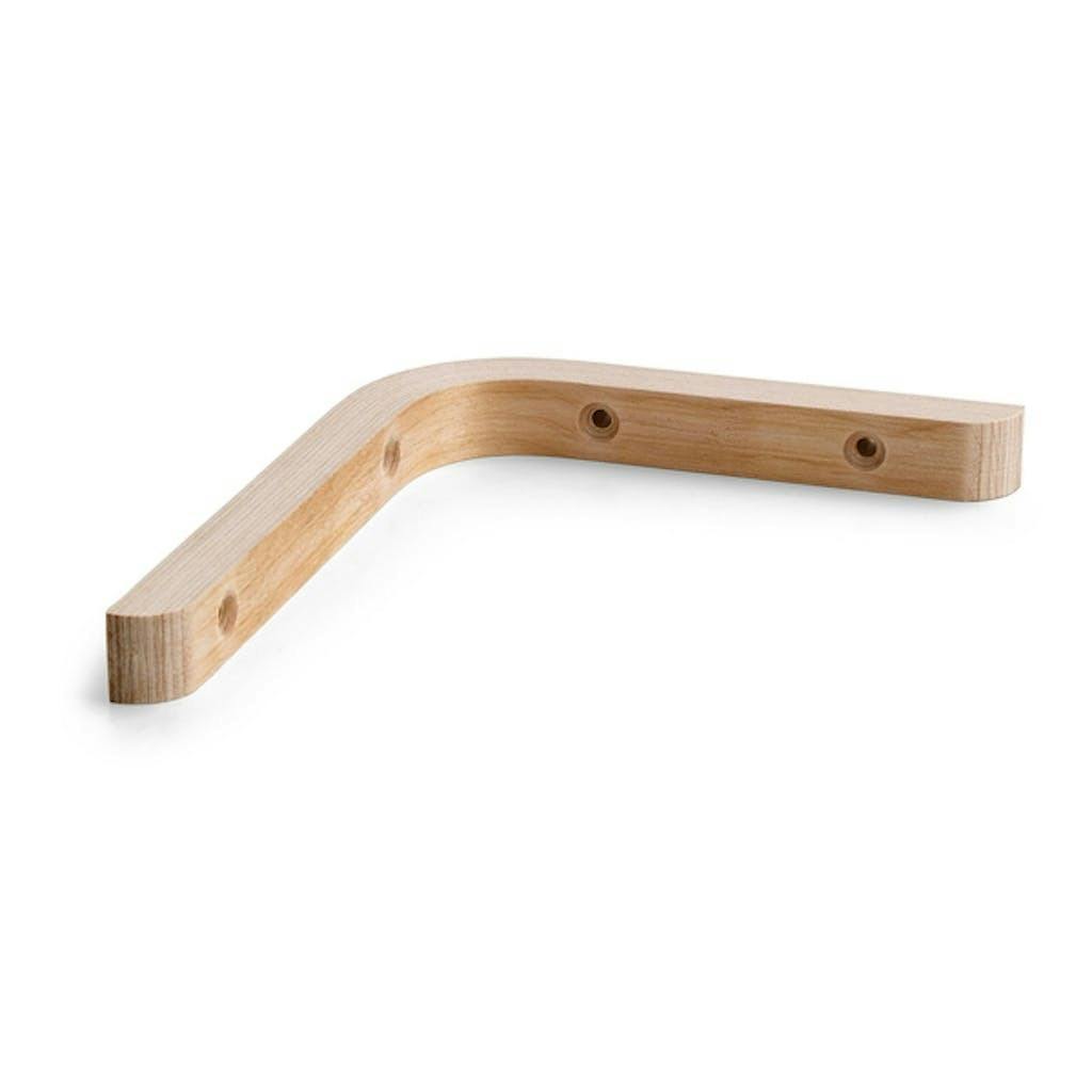 hylleknekt i bøyd tre