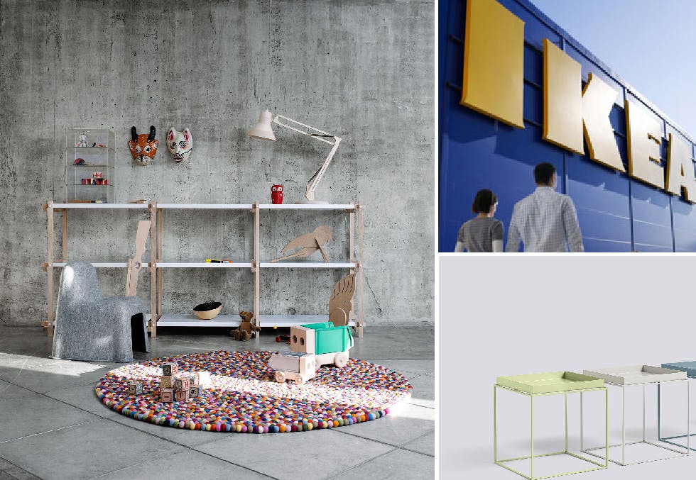 Ikeas designsamarbeid med Hay