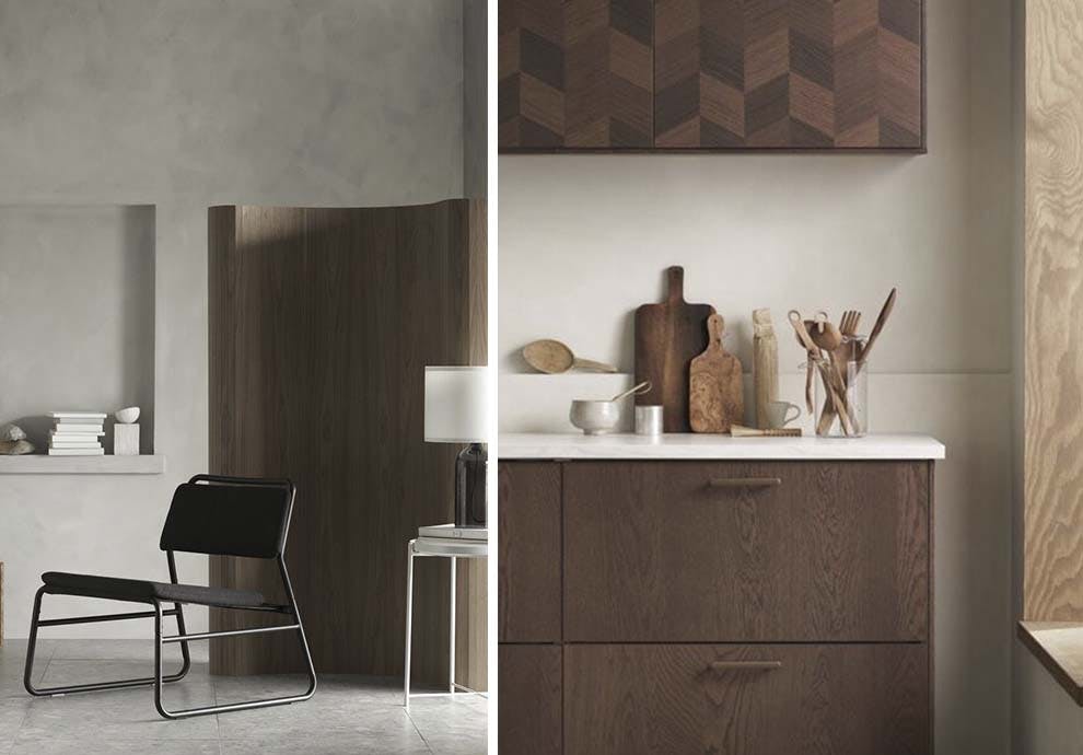 Ikea køkken røget eg