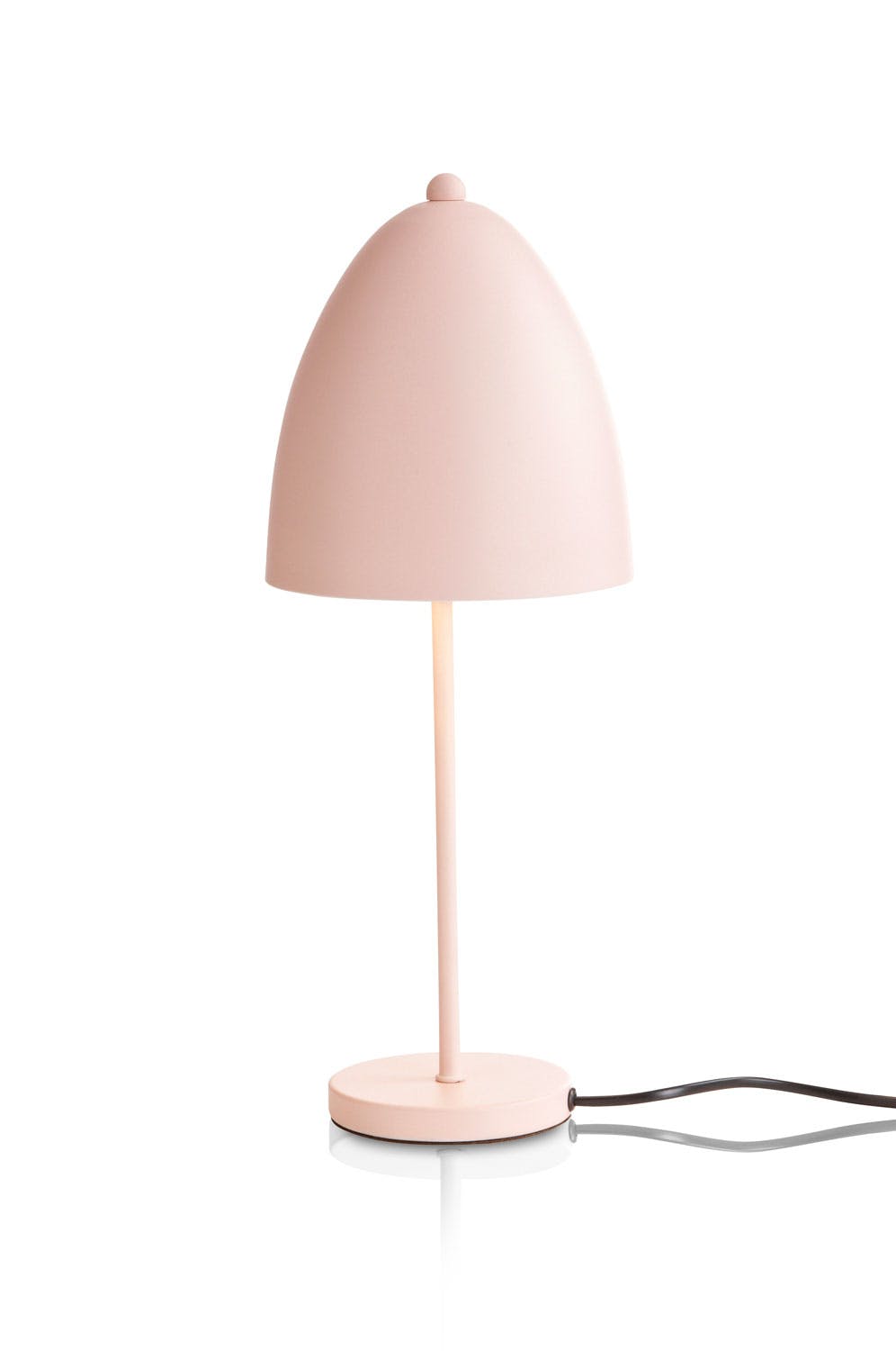 Julegavetips, blekrosa lampe
