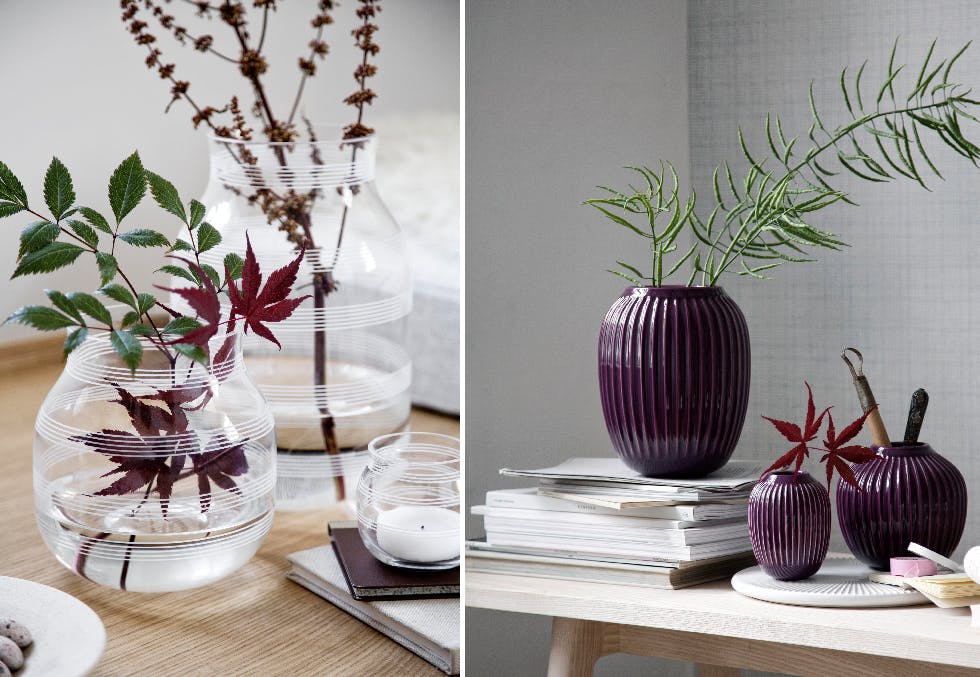 Omaggio får du nå også i glass! Fra Kähler. 