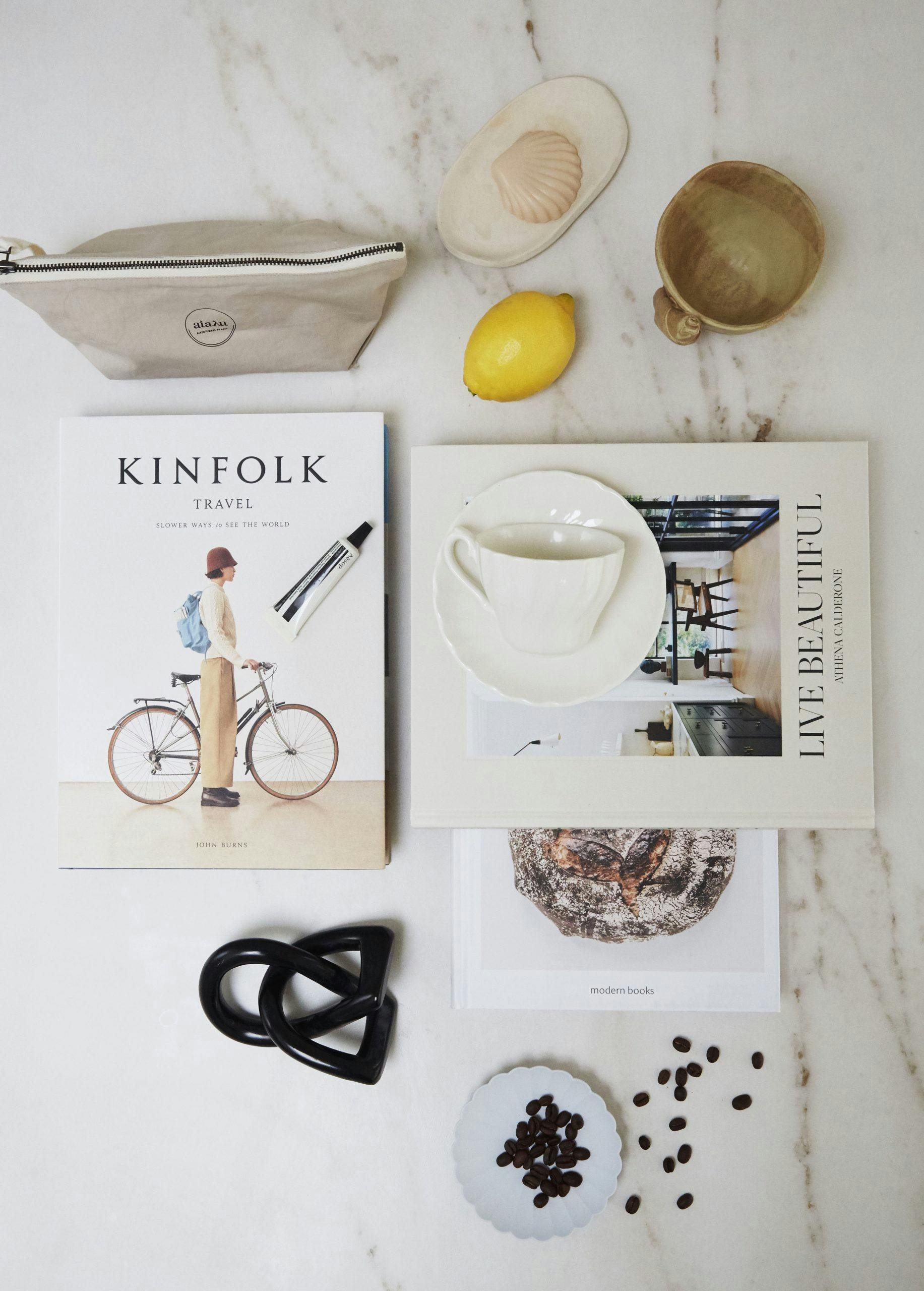 innredning med bøker