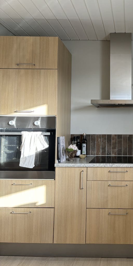 Kjøkkenet har fått en ny look