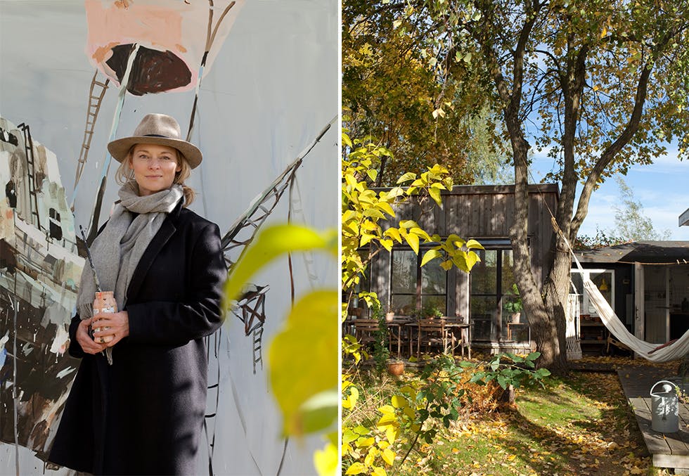 Moderne kolonihage gjenbruk