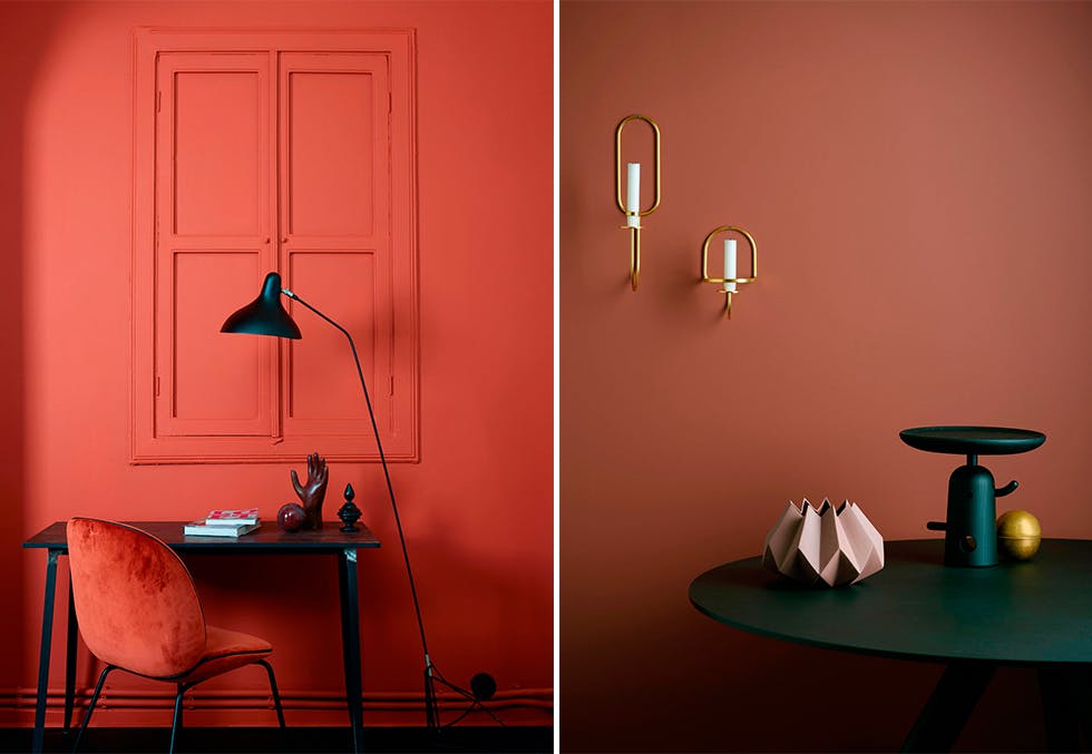 Rødfarger for 2017 fra Jotun Lady