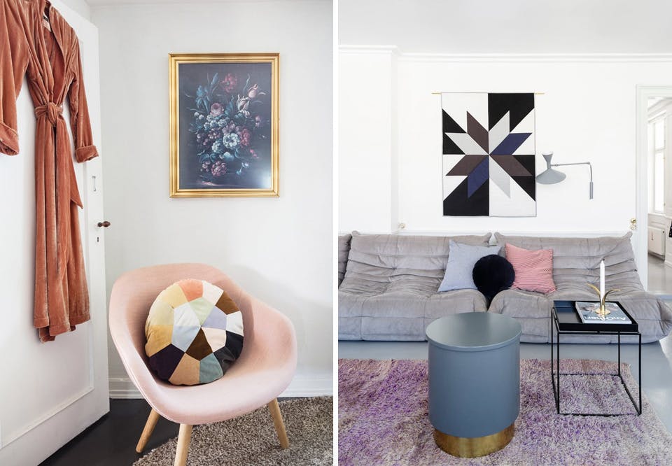 patchwork i innredningen