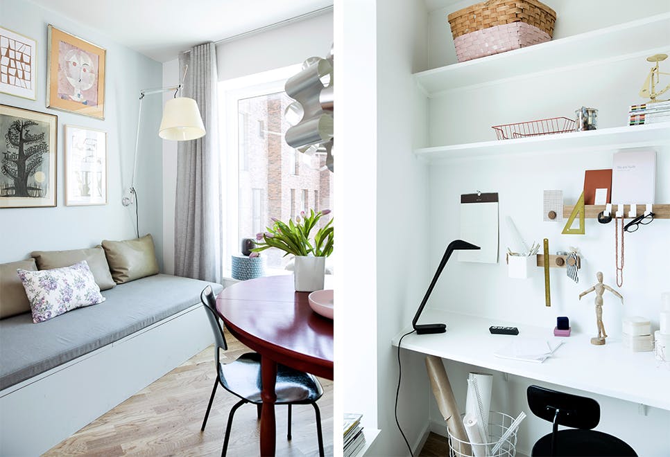 Indretning af lille lejlighed