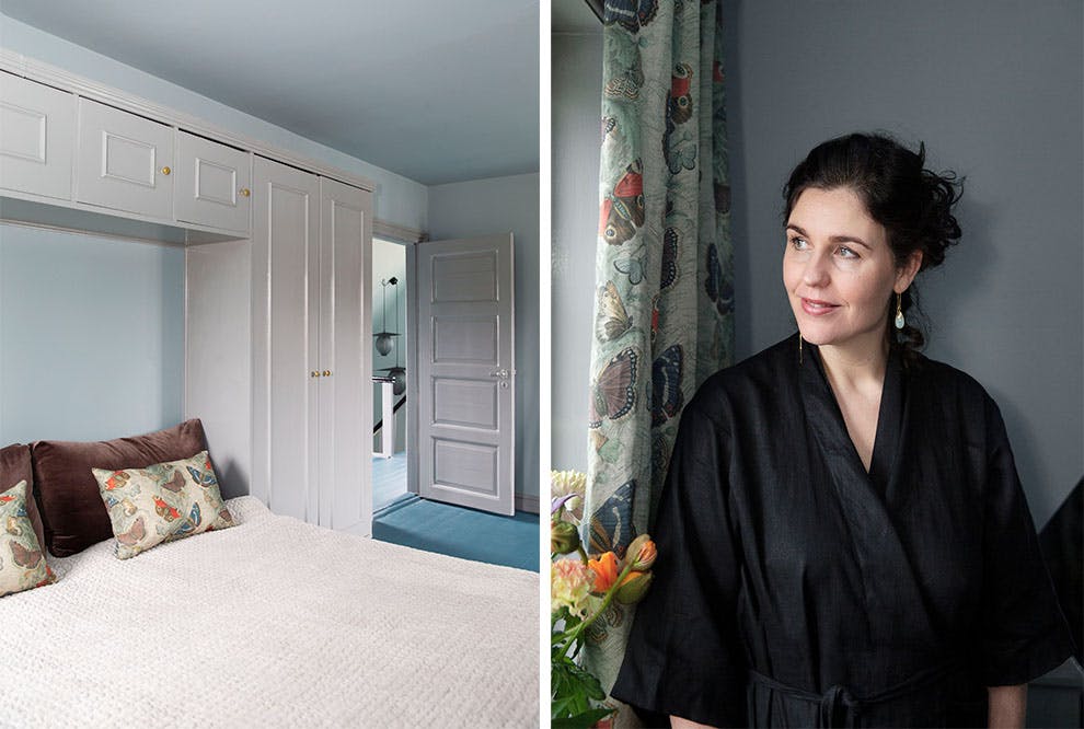 Soverom i bohemsk stil