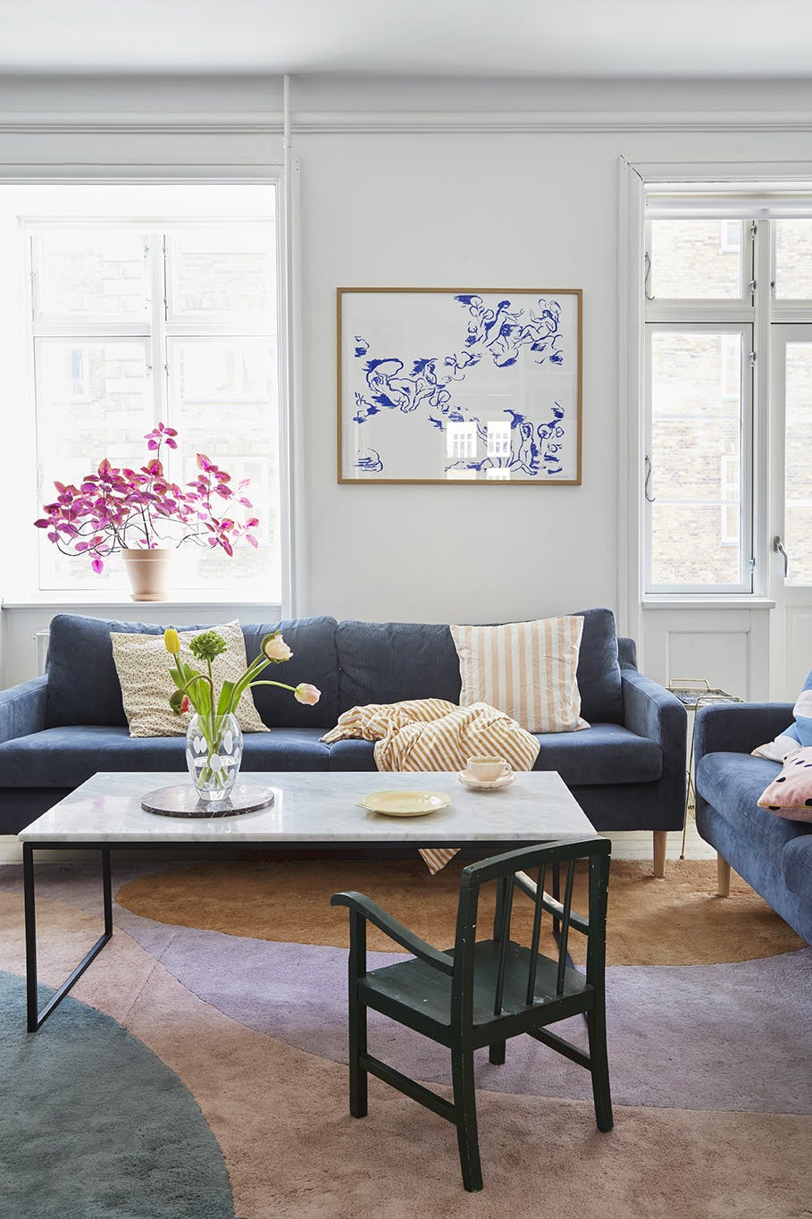 Stue marmor sofabord