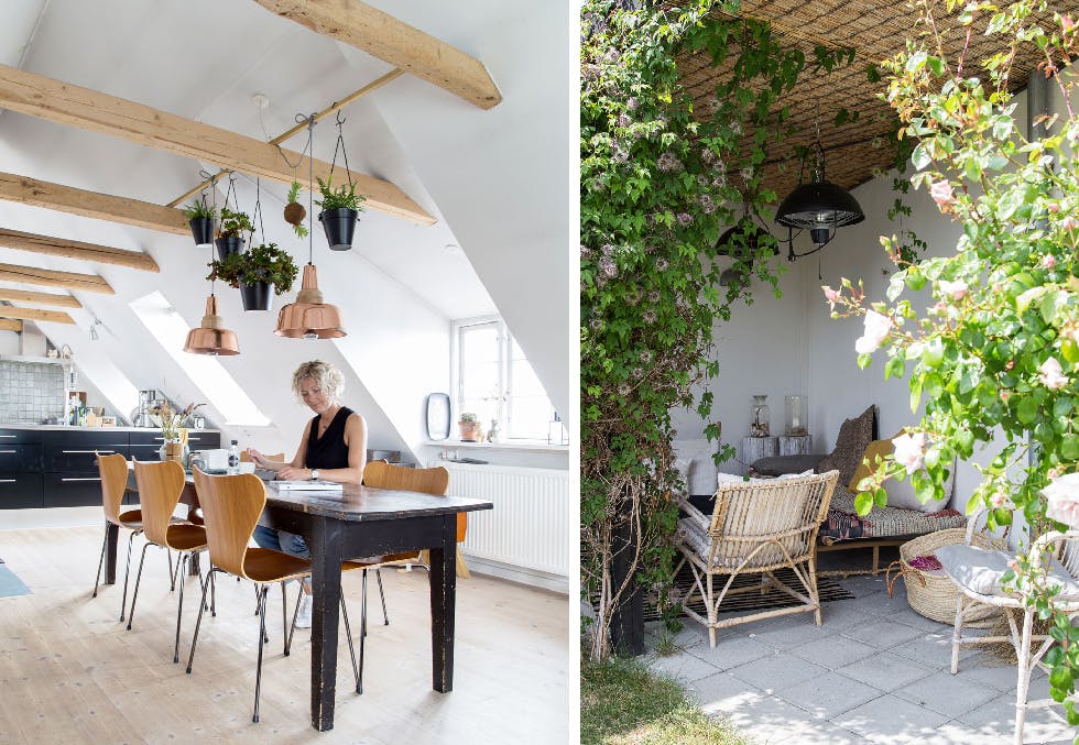 Bli med hjem til Madam Stoltz - hun har et lekkert, lyst og nordisk hjem på vakre Bornholm. 