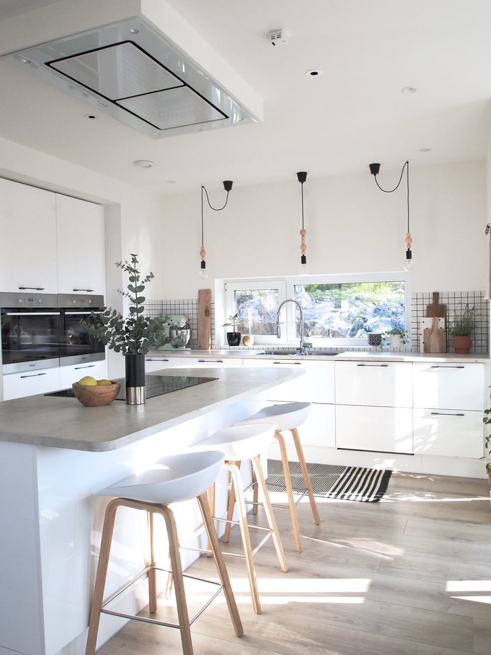 Et hvitt kjøkken er tidløst