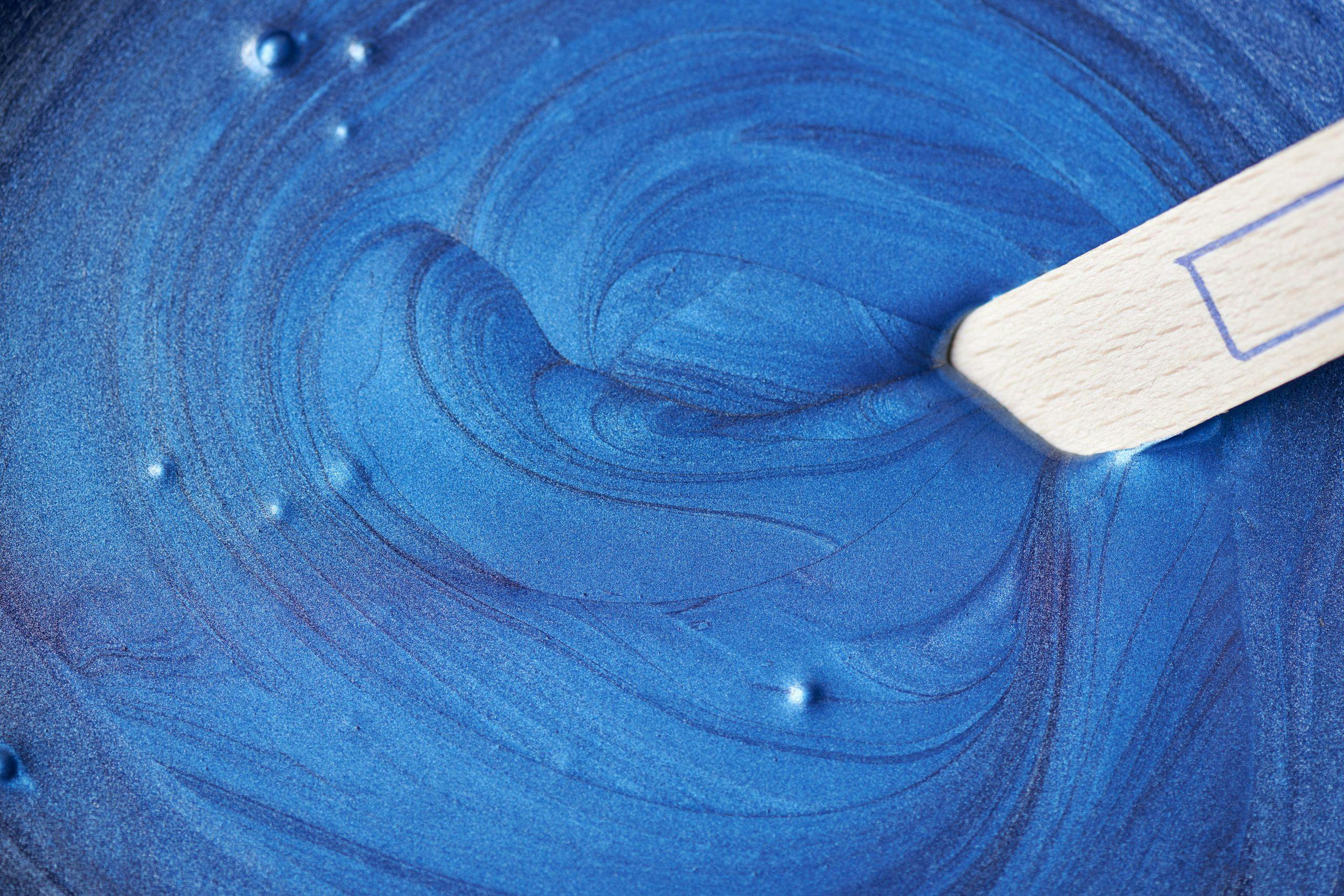 metalic shiny blue 2 Metallisk maling