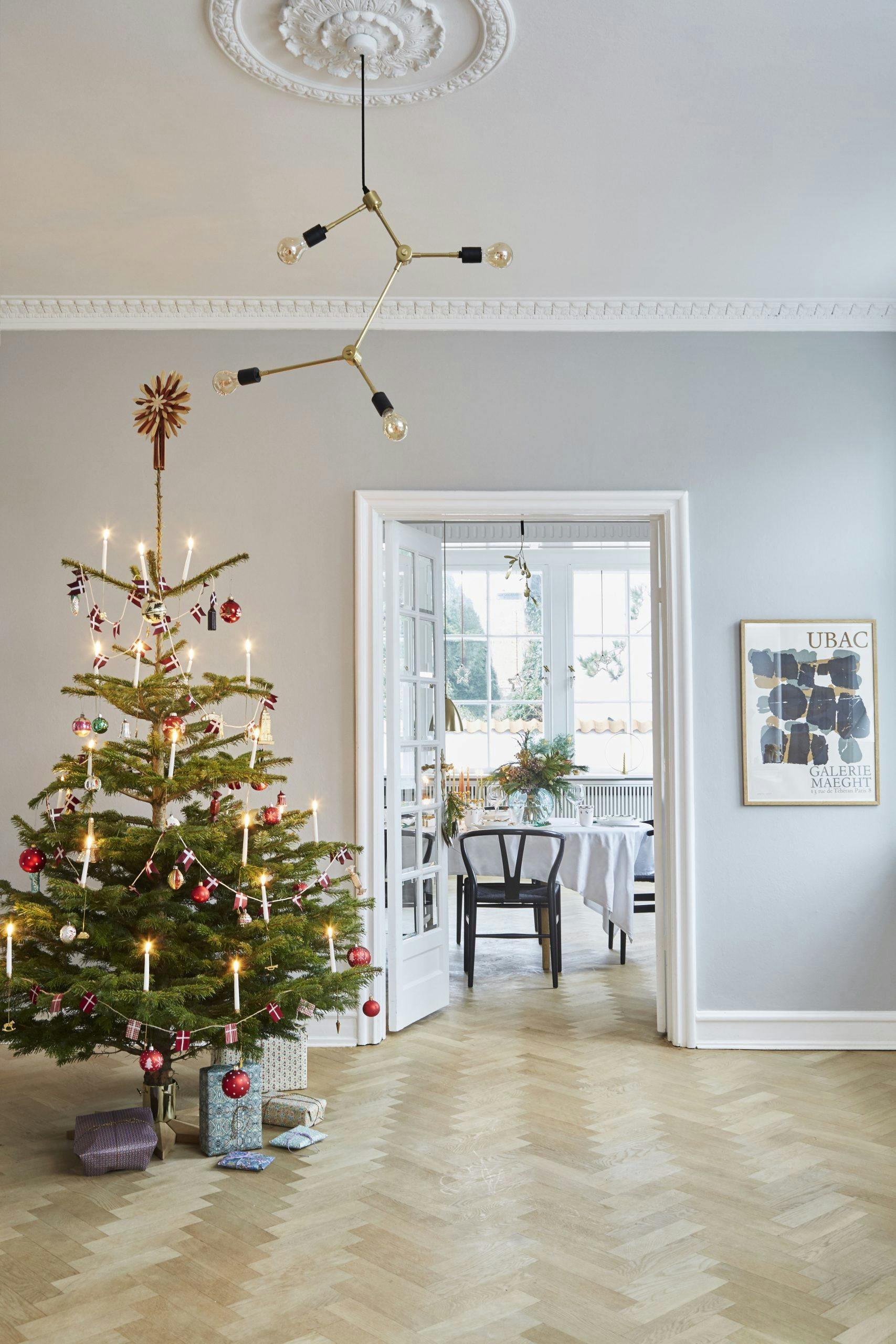 Juletræ med julepynt