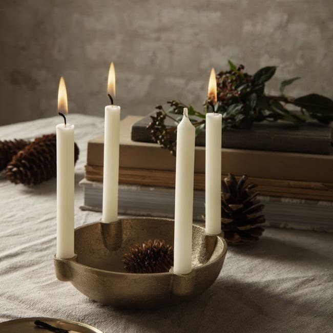 Lysestake som kan brukes som adventsstake