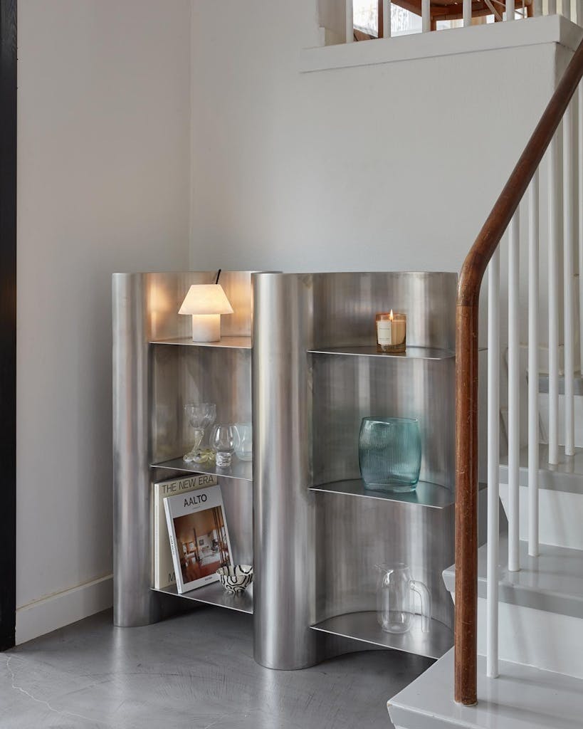 Hylle i stål Hylle i stål