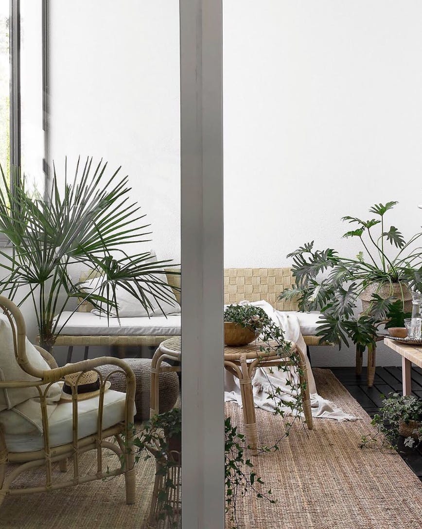 Uterom med Ikea-møbler 