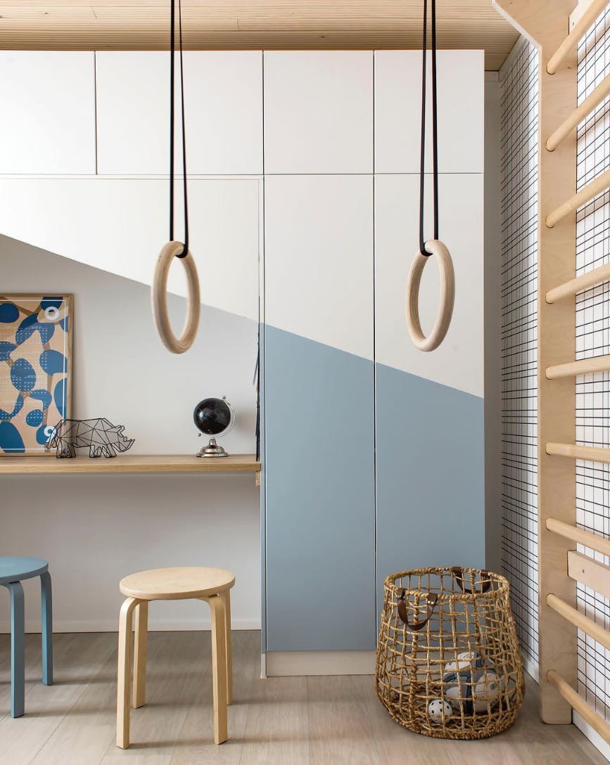 Barnerom med Ikea-hack 