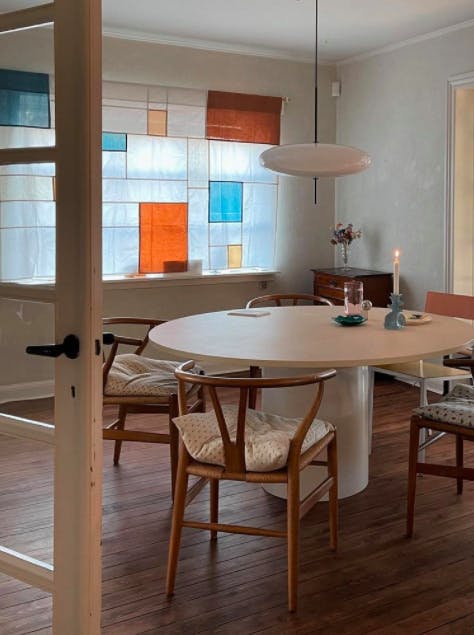 Pojagi patchwork gardin