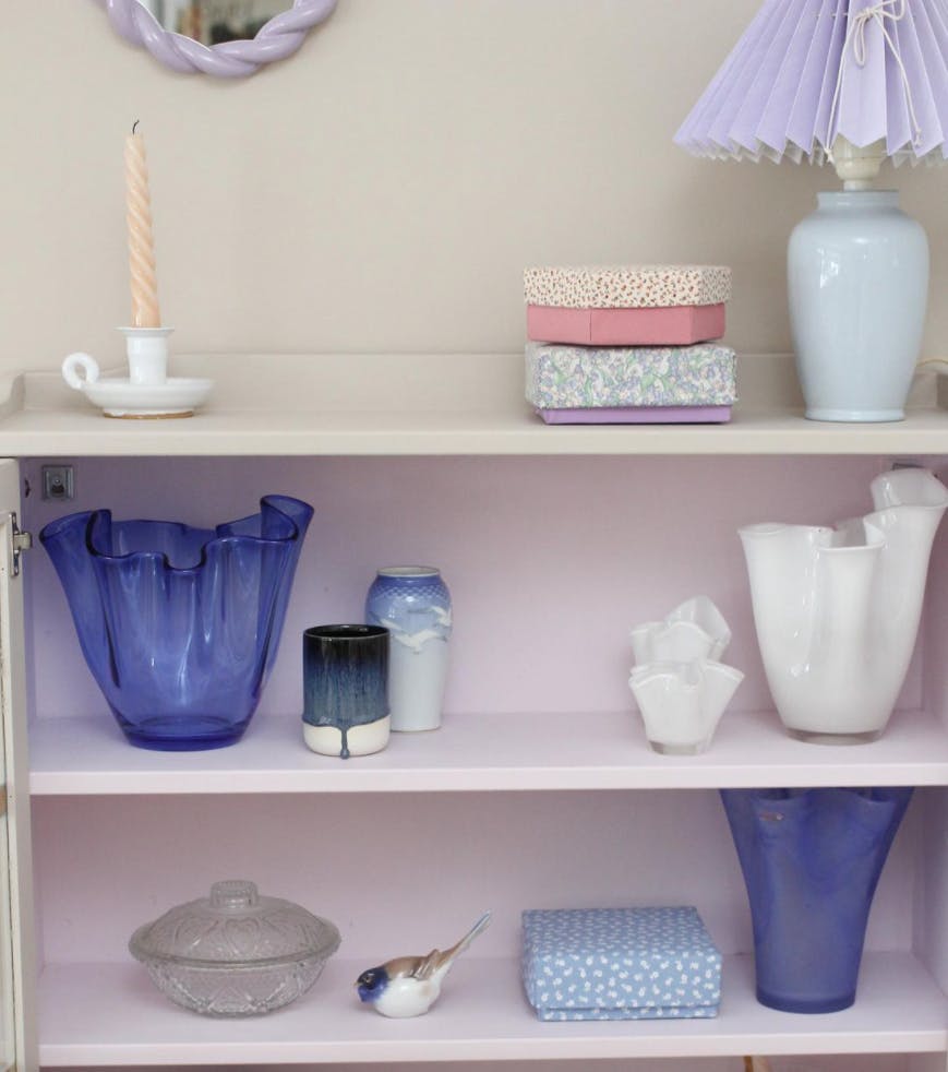 Hjemmelaget stoff-eske