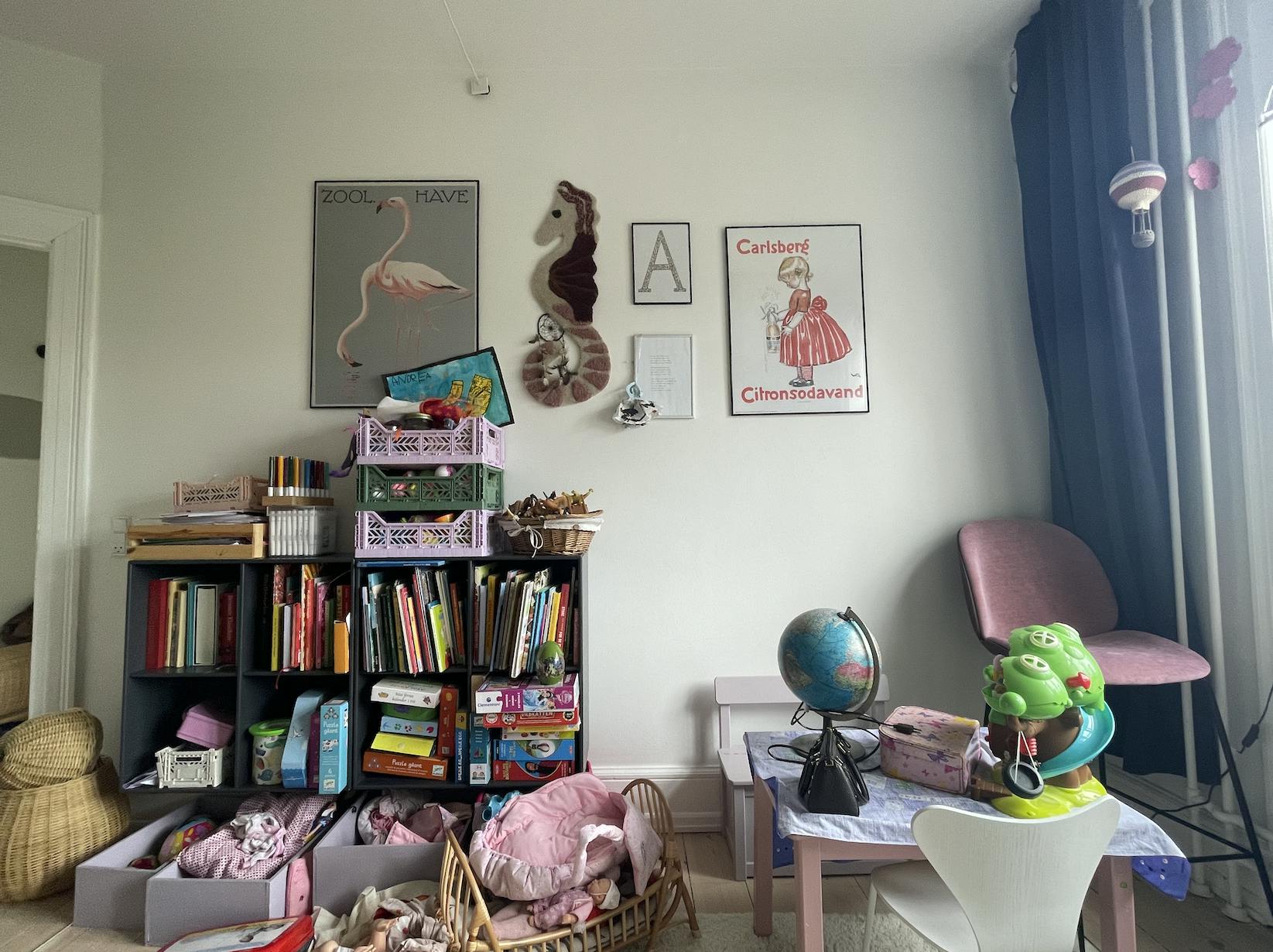 Deleværelse modulreoler