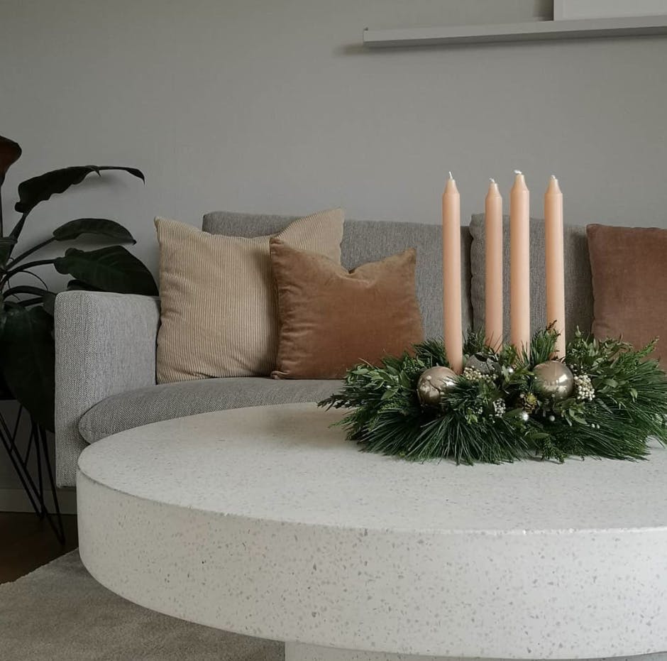 adventskrans elegant