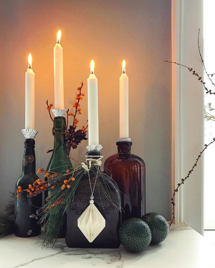 adventskrans vintage