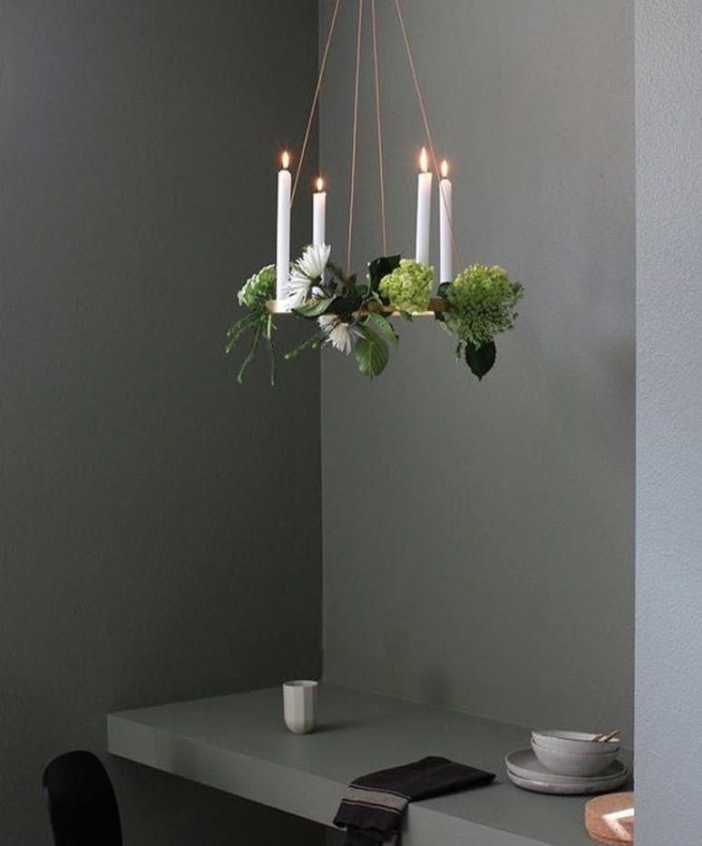 fin og enkel adventskrans