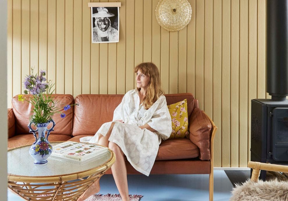 sommerhytte i pasteller