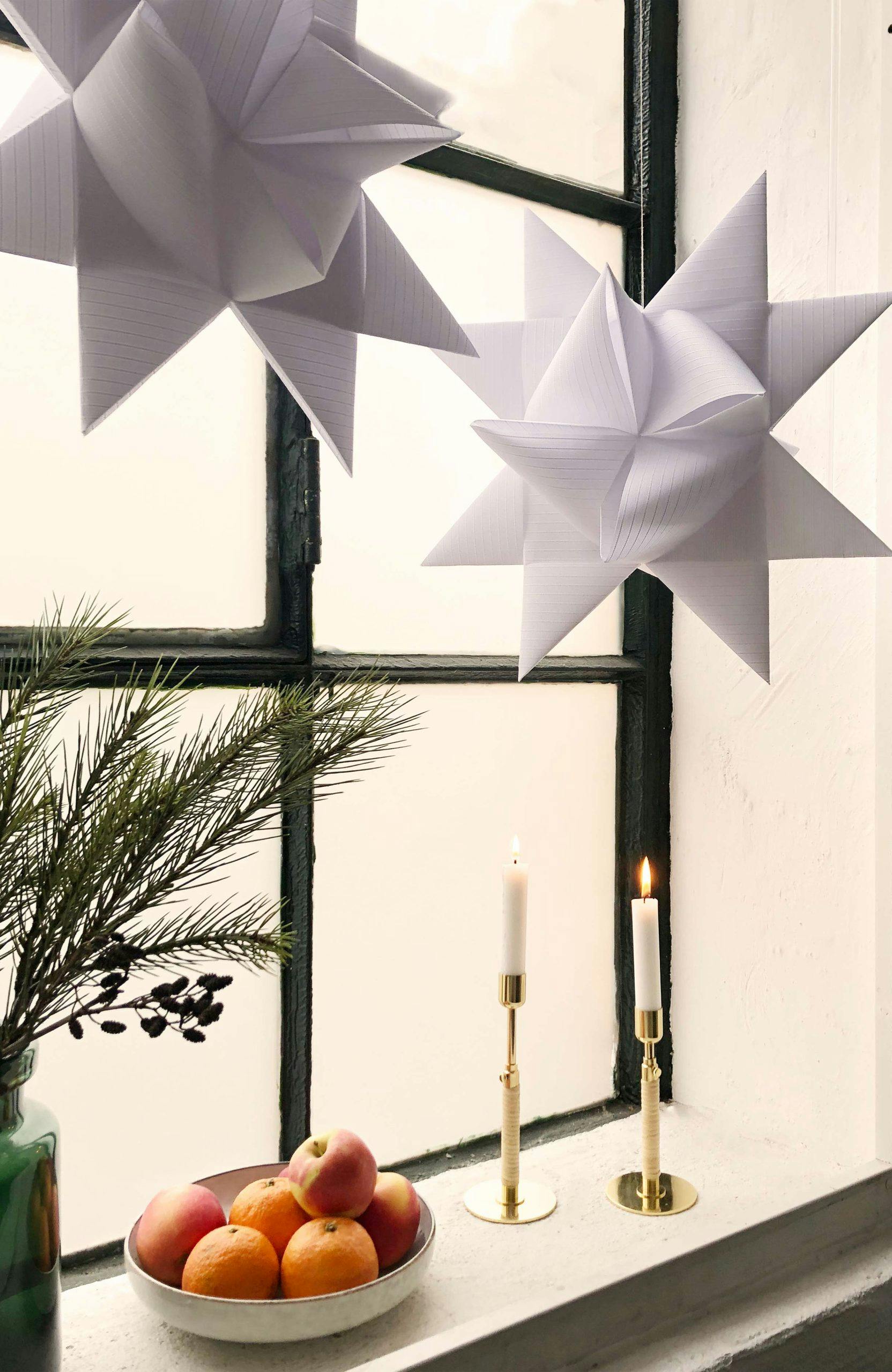 Stor julestjerne DIY