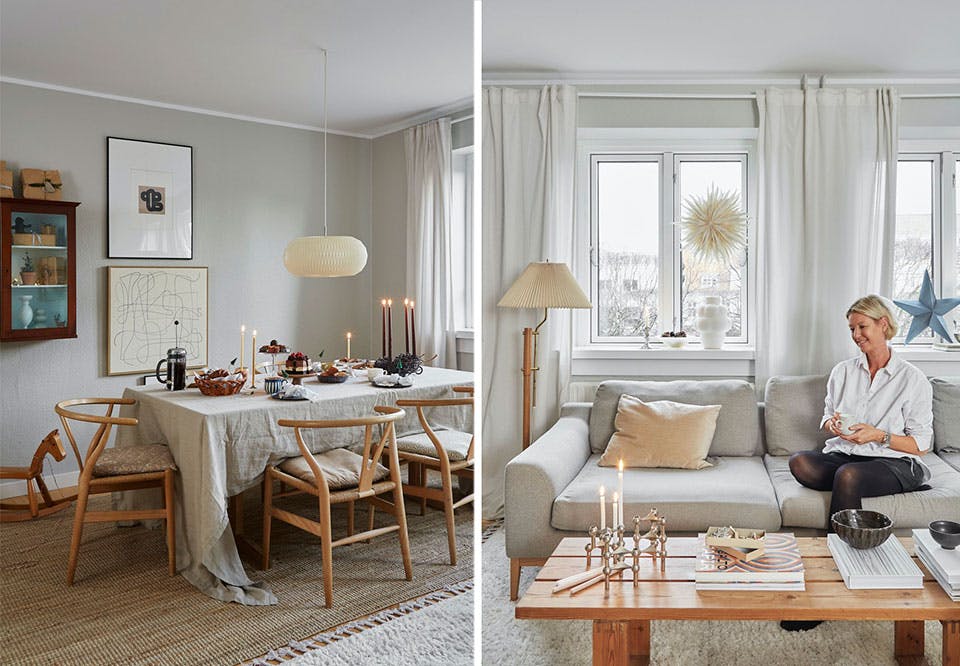 Rolig og estetisk julehjem