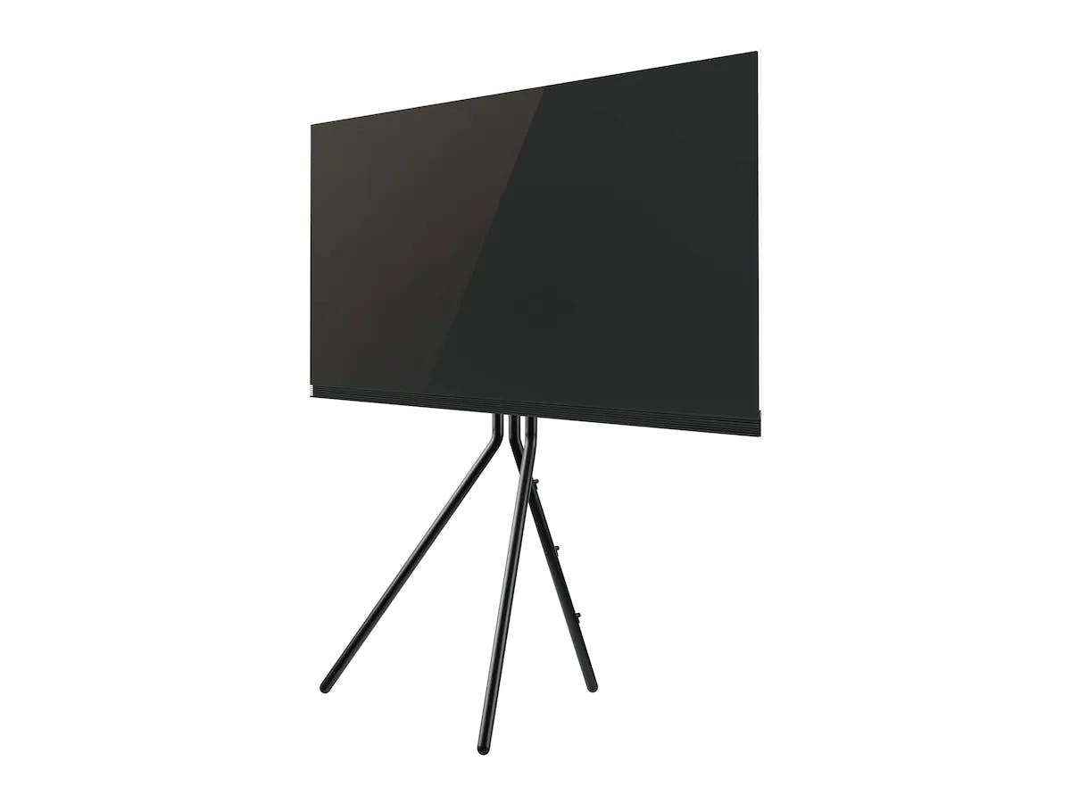 tv stativ xHBob67xeDc Y tv stativ sort stål