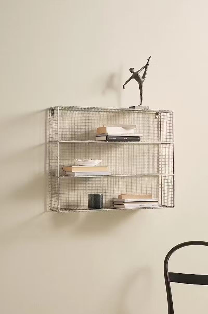 vegghylle metallgitter