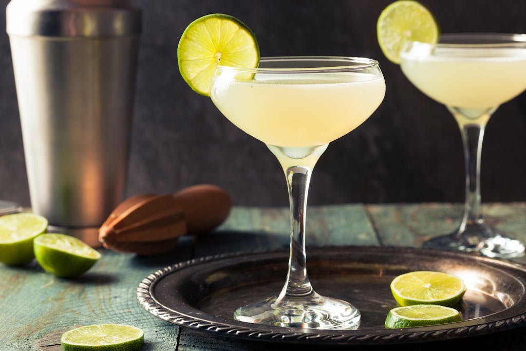 Classic Lime Daiquiri Cocktail Champagnecoctail med lime